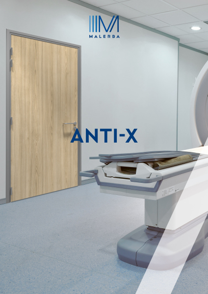 ANTI-X – Blocs-portes bois anti-rayons X avec plomb